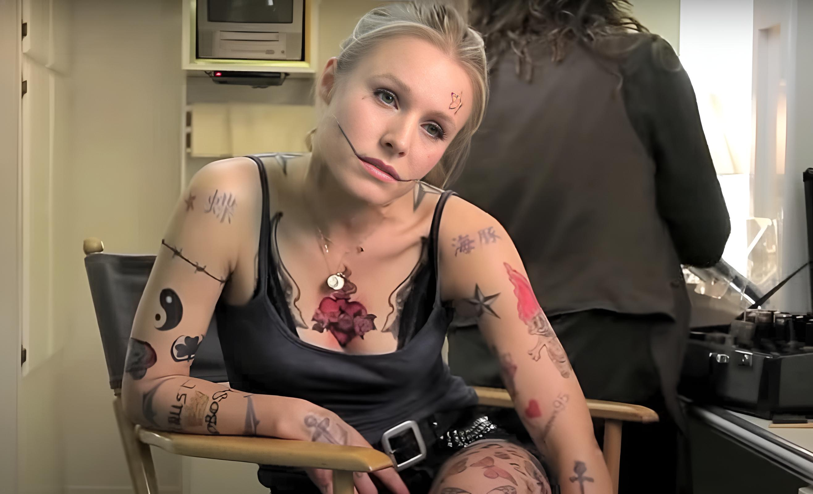 Kristen bell tattoos